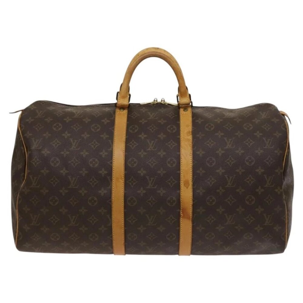 LOUIS VUITTON Monogram Keepall 55 Boston Bag - Picture 10 of 15